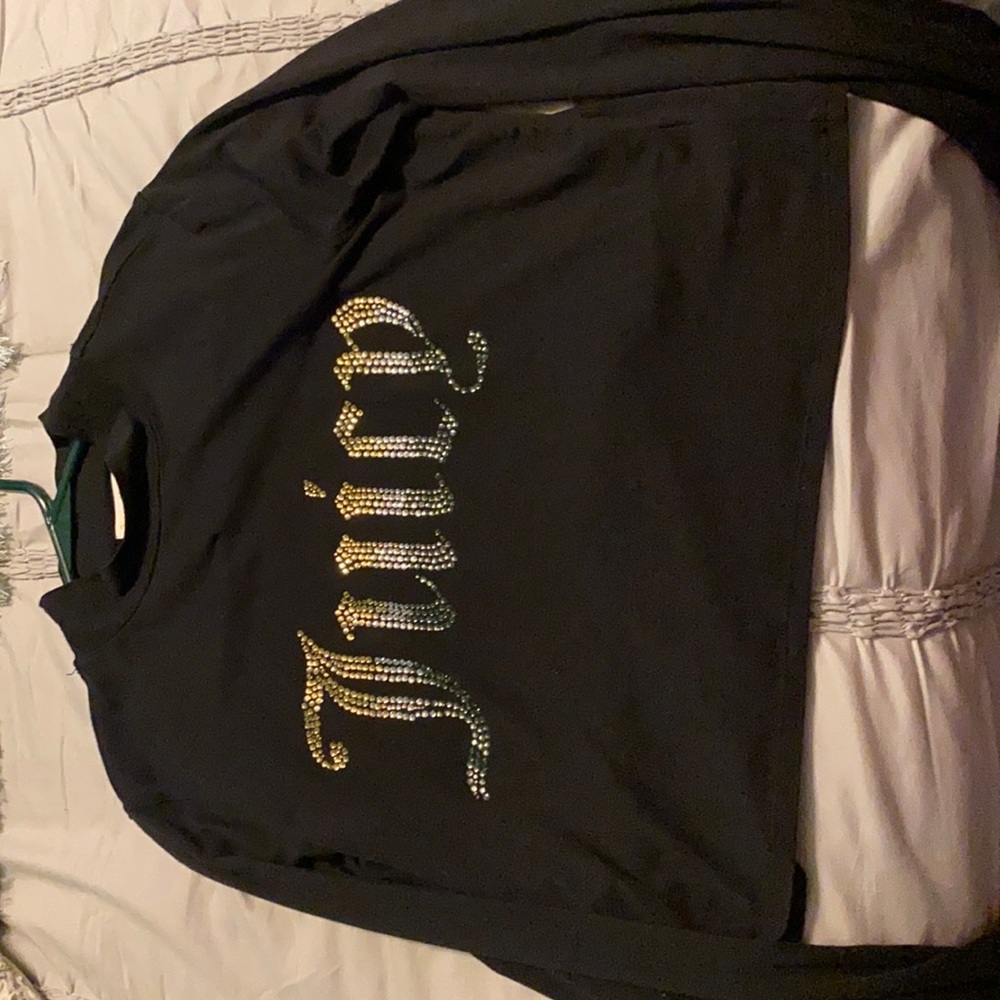 juicy couture cropped long sleeve